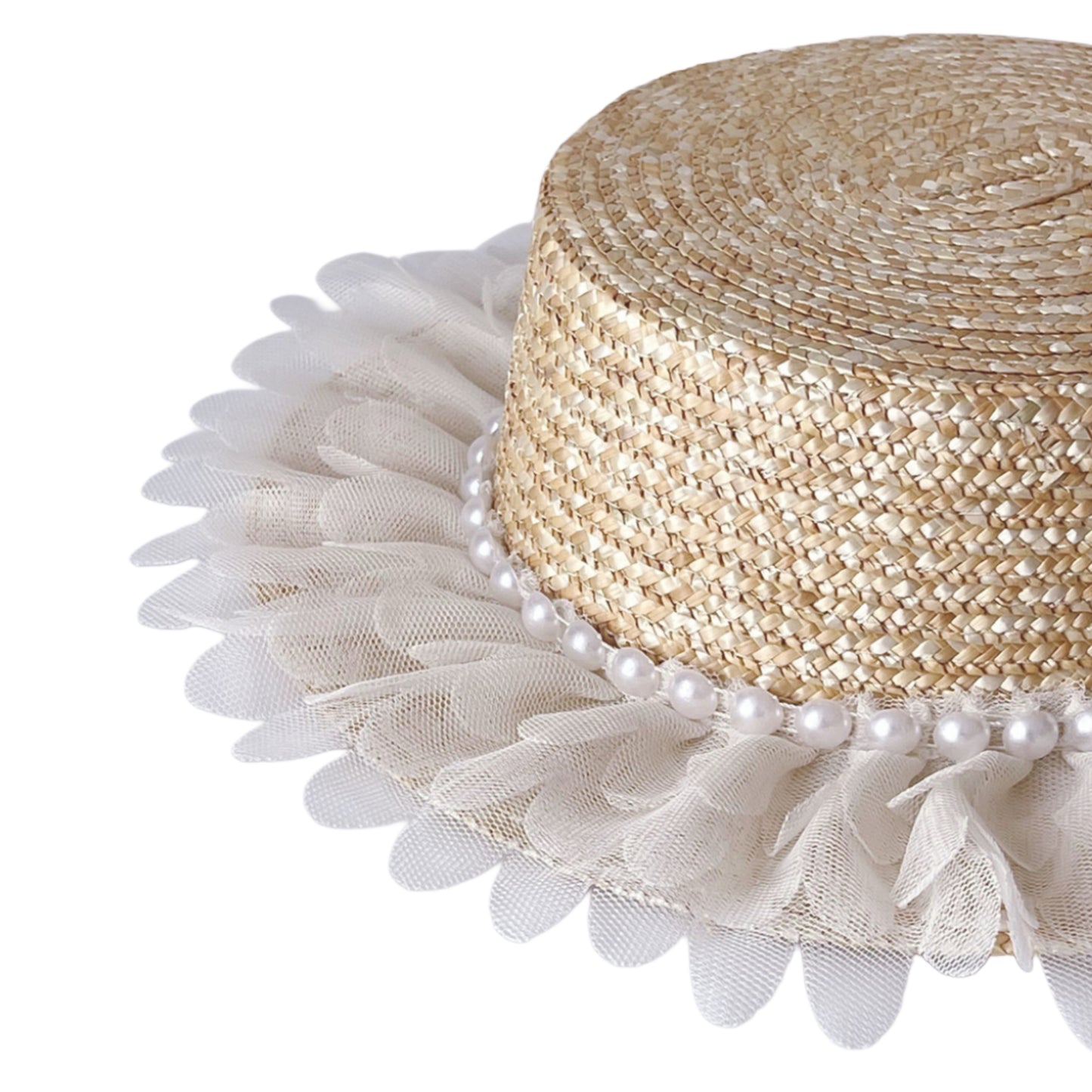 Conjunto de verano para niña: sombrero de paja + cartera