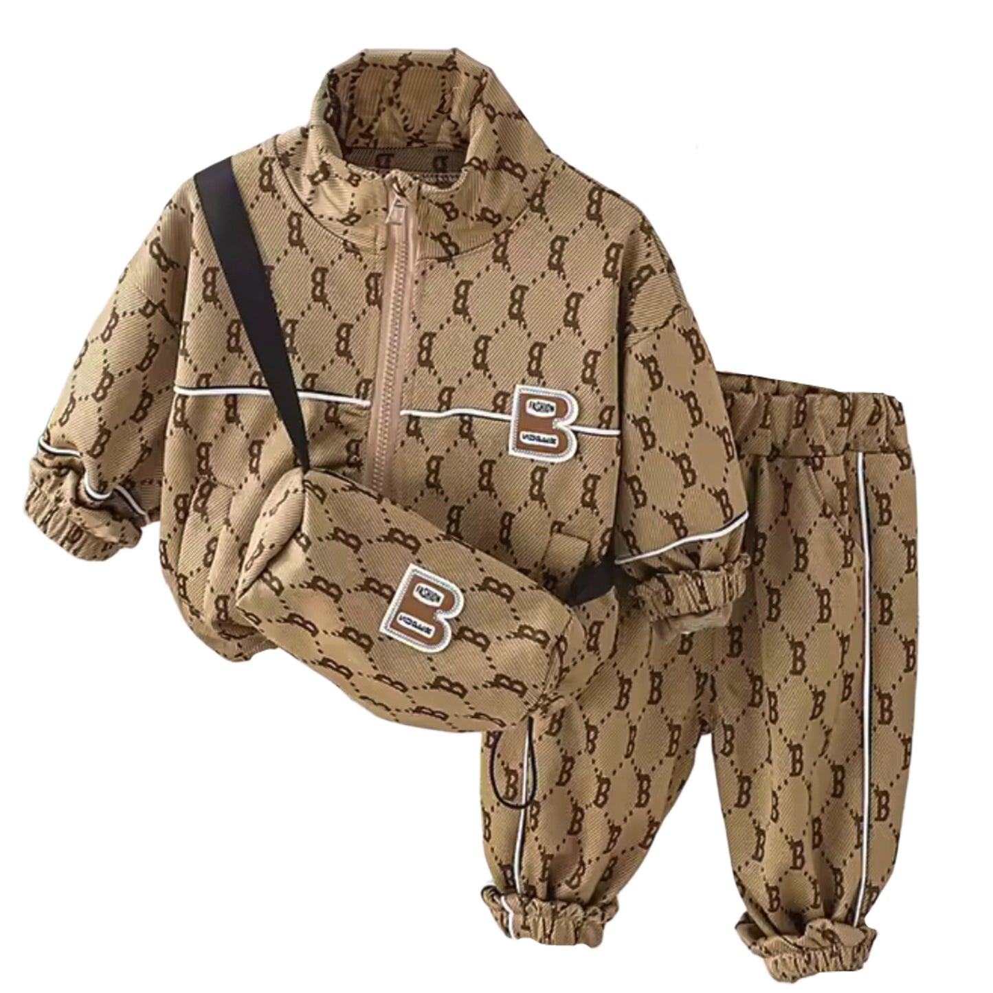 Conjunto infantil 3 piezas con bolso cruzado – Invierno