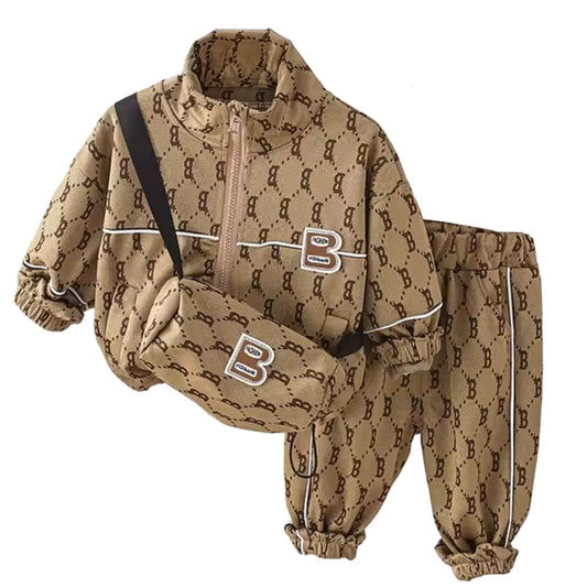 Conjunto infantil 3 piezas con bolso cruzado – Invierno