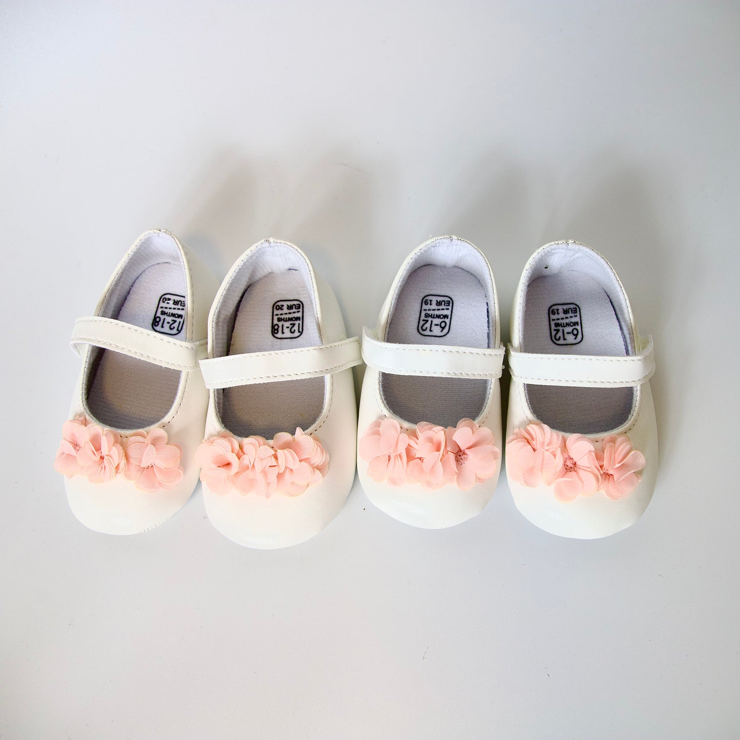 Zapatos para niña — FLORES EN ENCAJE ROSADO