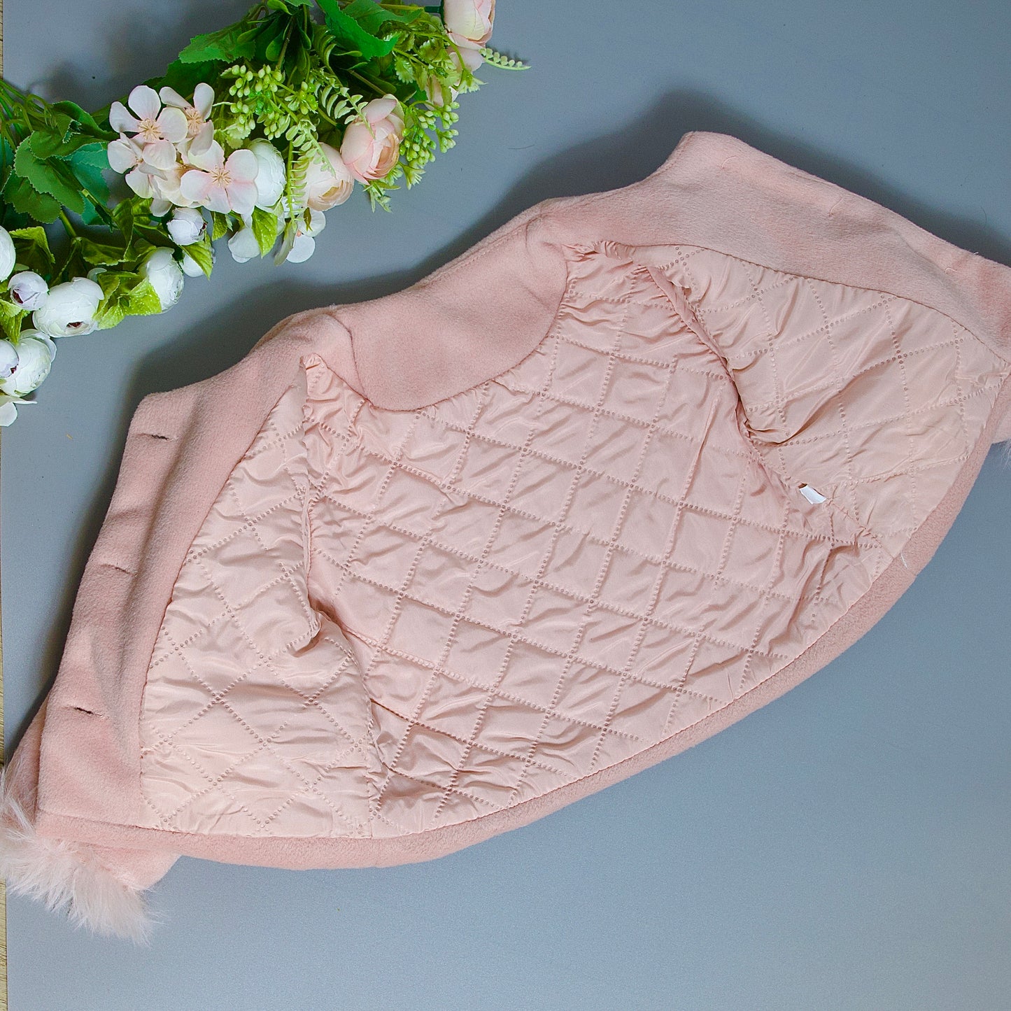 Conjunto abrigado: vestido + chaqueta