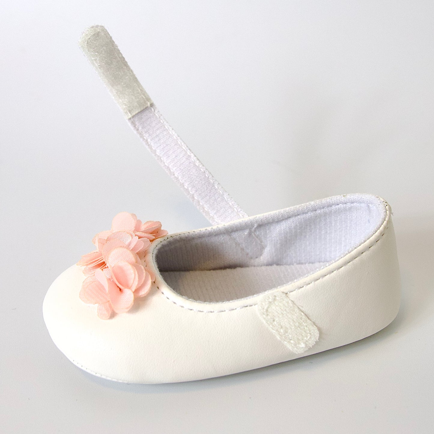 Zapatos para niña — FLORES EN ENCAJE ROSADO