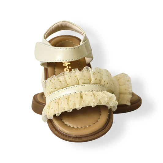 Sandalias para niña — LAZO CON BRILLOS