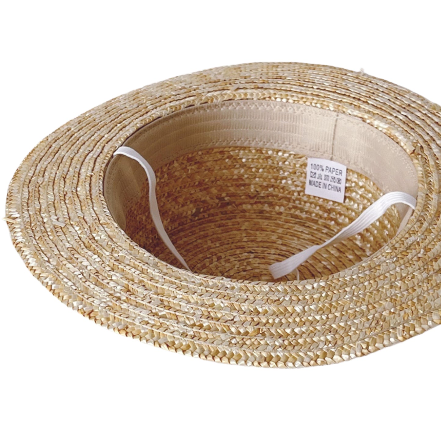 Conjunto de verano para niña: sombrero de paja + cartera