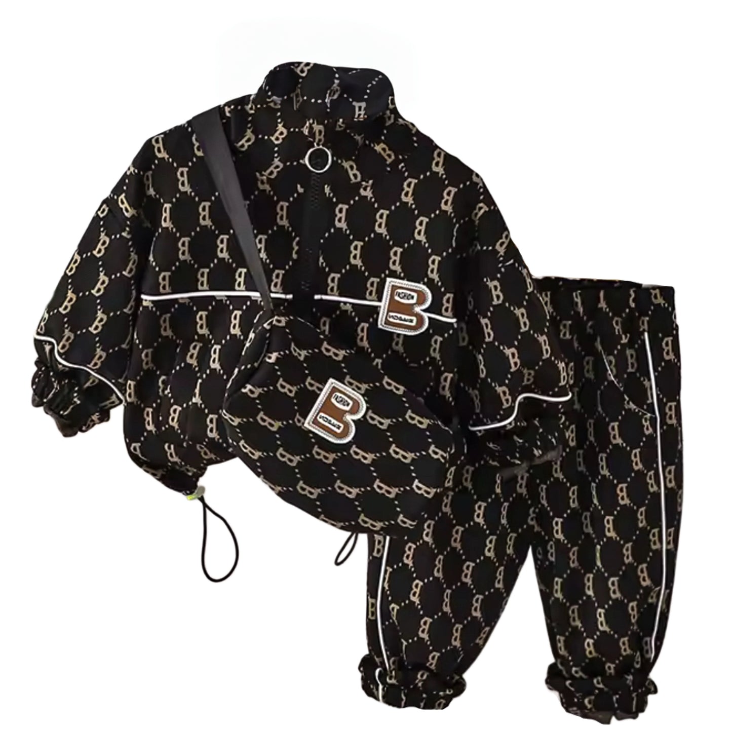 Conjunto infantil 3 piezas con bolso cruzado – Invierno