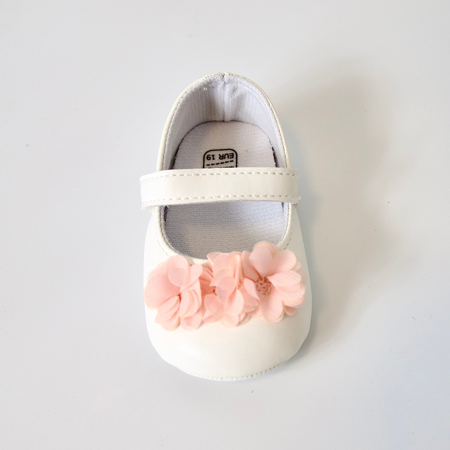 Zapatos para niña — FLORES EN ENCAJE ROSADO