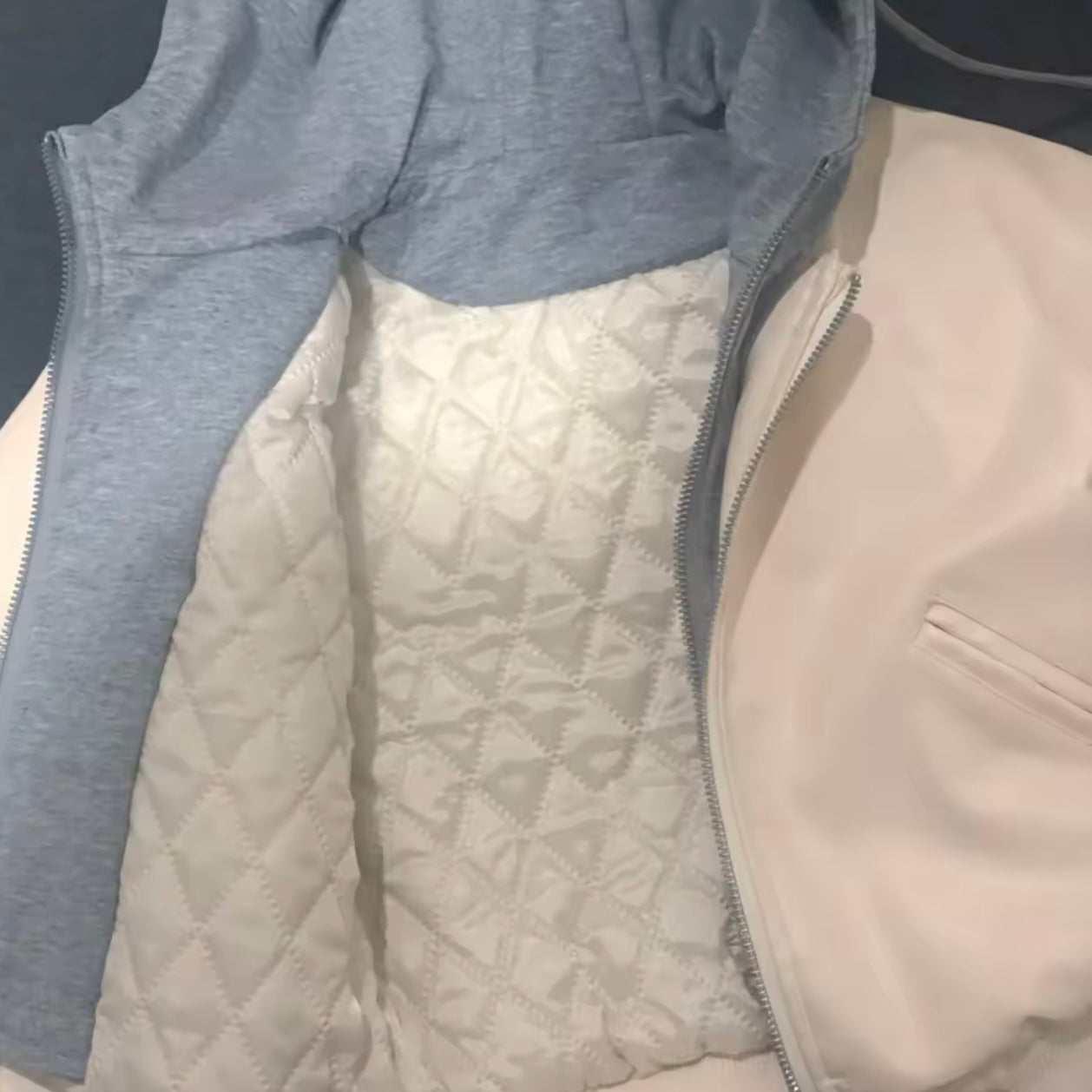 Chaqueta de Cuero Ecológico con Forro — Niño